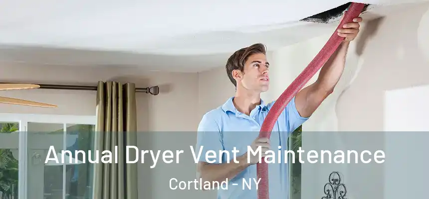 Annual Dryer Vent Maintenance Cortland - NY