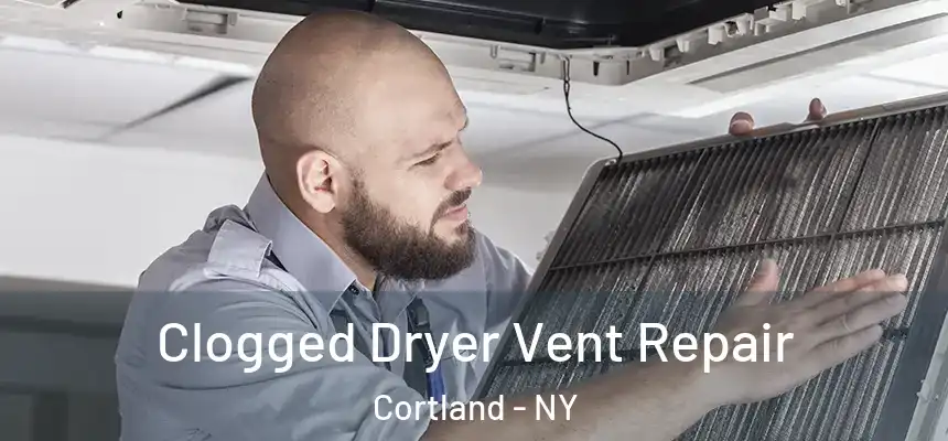  Clogged Dryer Vent Repair Cortland - NY